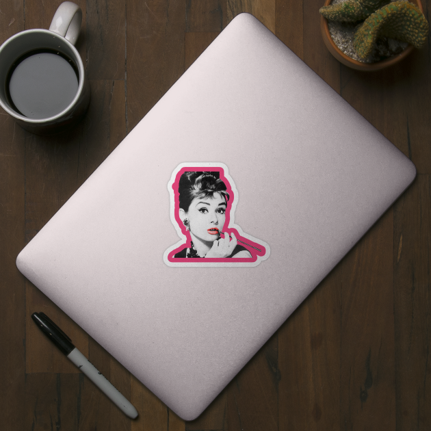 Audrey Hepburn 'Lips' by SiSuSiSu